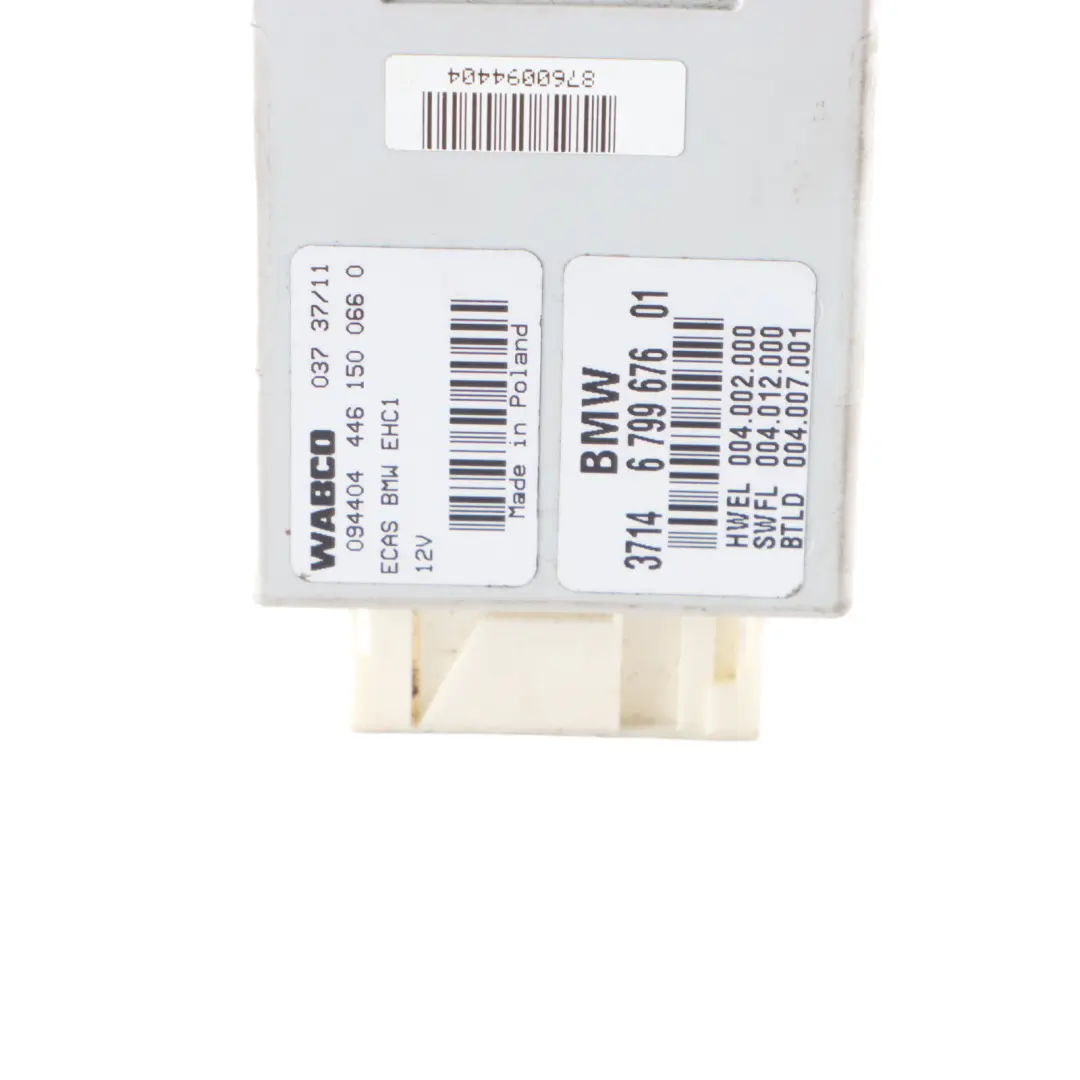 Control Unit BMW F01 F02 F07 Air Suspension Control Module ECU to with Part number 6799676 Control Unit BMW F01 F02 F07 Air Suspension Control Module ECU - SKU 6799676 - Part number 6799676