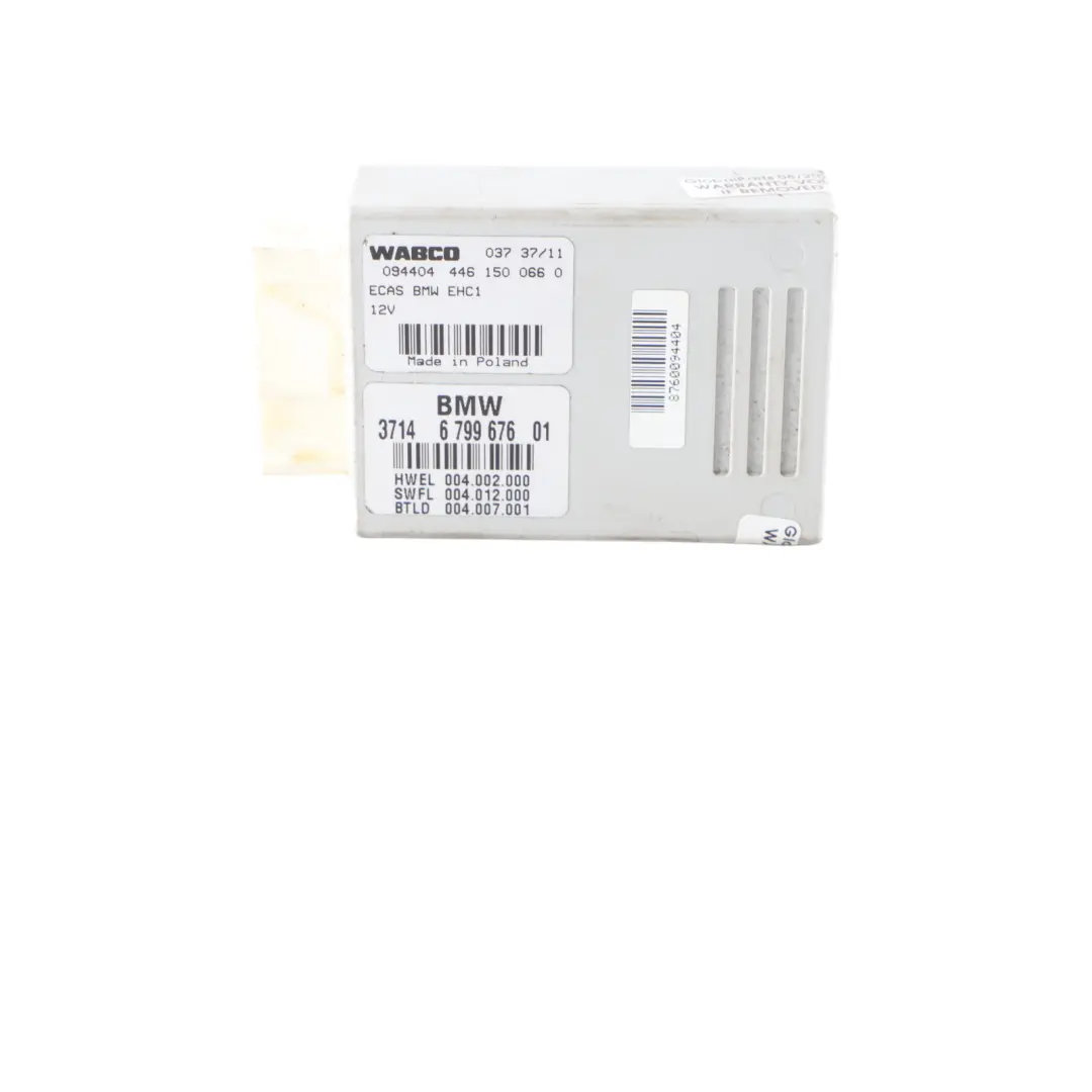  Control Unit BMW F01 F02 F07 Air Suspension Control Module ECU - SKU 6799676 - Part number 6799676