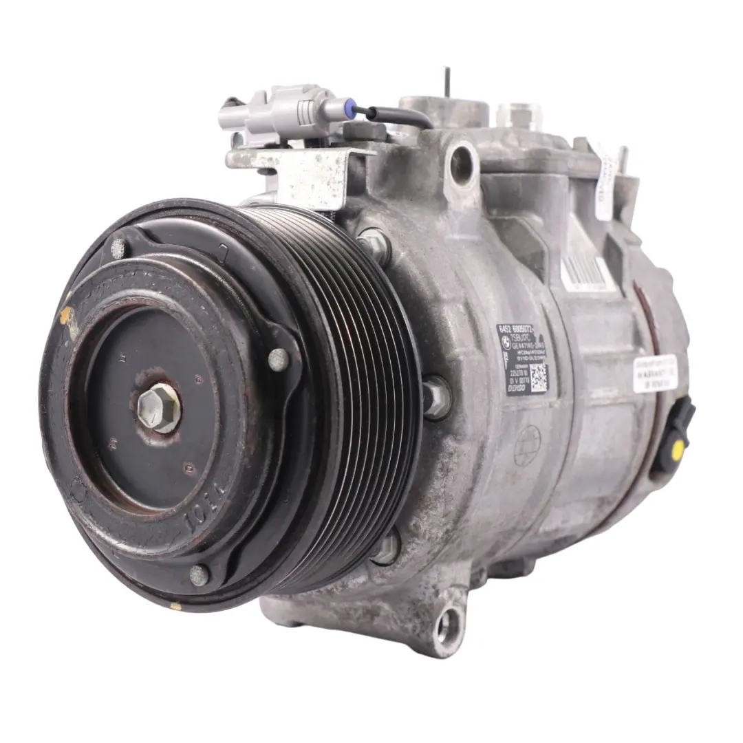 Pompe à compresseur BMW F87 M2 N55 Coupleur magnétique climatisation pour à propos du numéro de pièce 6805072 Pompe à compresseur BMW F87 M2 N55 Coupleur magnétique climatisation - SKU 6805072 - Numéro de pièce 6805072