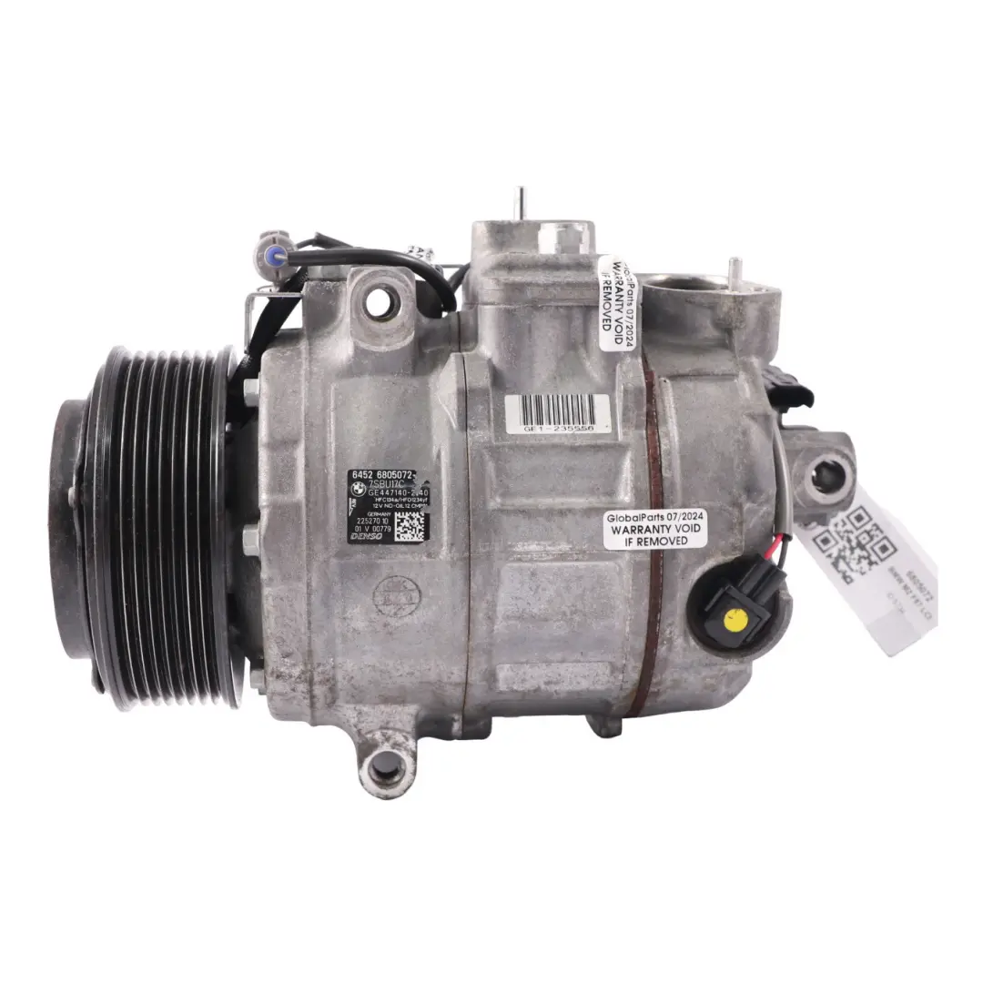 Pompe à compresseur BMW F87 M2 N55 Coupleur magnétique climatisation pour à propos du numéro de pièce 6805072 Pompe à compresseur BMW F87 M2 N55 Coupleur magnétique climatisation - SKU 6805072 - Numéro de pièce 6805072