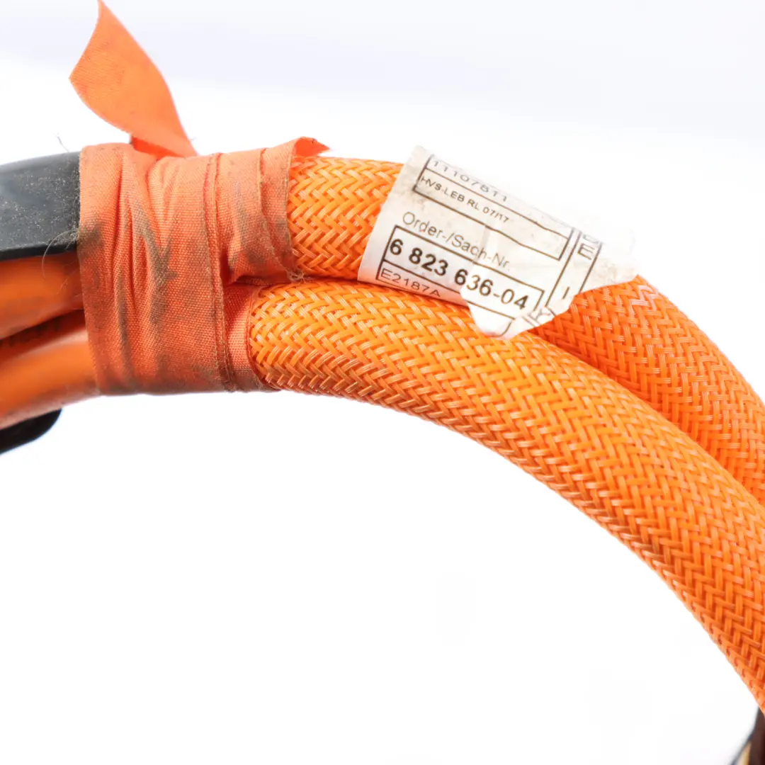 High Voltage Cable BMW G30 530e 530eX B48X Hybrid HV Battery Wiring to with Part number 6823636 High Voltage Cable BMW G30 530e 530eX B48X Hybrid HV Battery Wiring - SKU rhd-6823636 - Part number 6823636