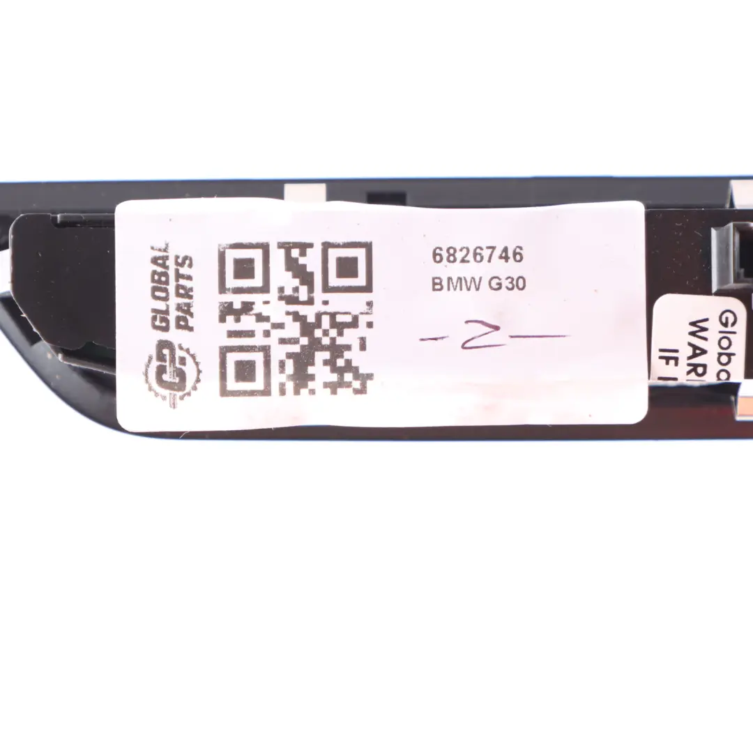 Switch BMW G30 G31 Front Left N/S Memory Adjustment Control Panel to Seat with Part number 6826746 Seat Switch BMW G30 G31 Front Left N/S Memory Adjustment Control Panel - SKU 6826746 - Part number 6826746
