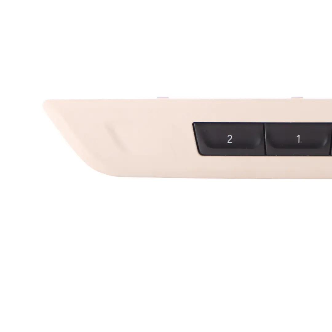 Interruttore Controllo Sedile Anteriore Destro Pulsante Memoria per BMW G30 con numero di parte 6826751 BMW G30 Interruttore Controllo Sedile Anteriore Destro Pulsante Memoria - SKU 6826751 - Numero di parte 6826751