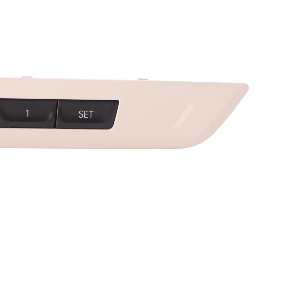 Interruptor de Control Asiento Delantero Derecho Botón Memoria para BMW G30 con número de pieza 6826751 BMW G30 Interruptor de Control Asiento Delantero Derecho Botón Memoria - SKU 6826751 - Número de pieza 6826751