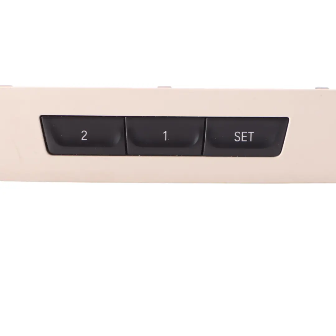 Interrupteur de commande de siège avant droit Bouton de mémoire pour BMW G30 à propos du numéro de pièce 6826751 BMW G30 Interrupteur de commande de siège avant droit Bouton de mémoire - SKU 6826751 - Numéro de pièce 6826751