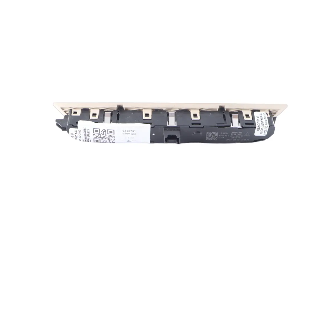 Przycisk Przełącznik Sterowania Fotelem Prawy Przód do BMW G30 o numerze 6826751 BMW G30 Przycisk Przełącznik Sterowania Fotelem Prawy Przód - SKU 6826751 - Numer Części 6826751