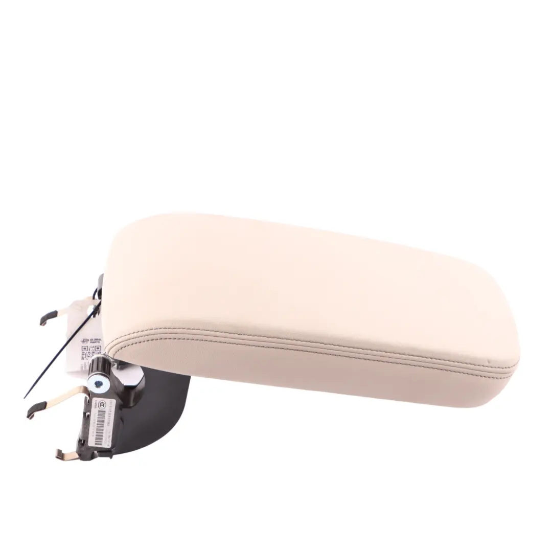 Centre Console Armrest Arm Rest Holder Cover Leather Vernasca Oyster to BMW X3 G01 with Part number 6841547 BMW X3 G01 Centre Console Armrest Arm Rest Holder Cover Leather Vernasca Oyster - SKU 6841547 - Part number 6841547