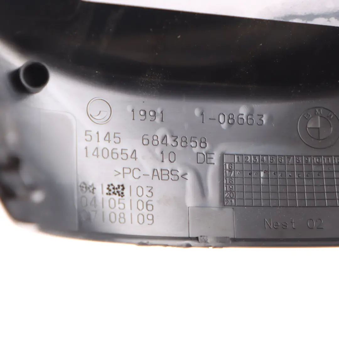 Lenksäulenabdeckung Obere Verkleidung Umrandung für BMW F45 X1 F48 mit Teilenummer 6843858 BMW F45 X1 F48 Lenksäulenabdeckung Obere Verkleidung Umrandung - SKU 6843858 - Teilenummer 6843858