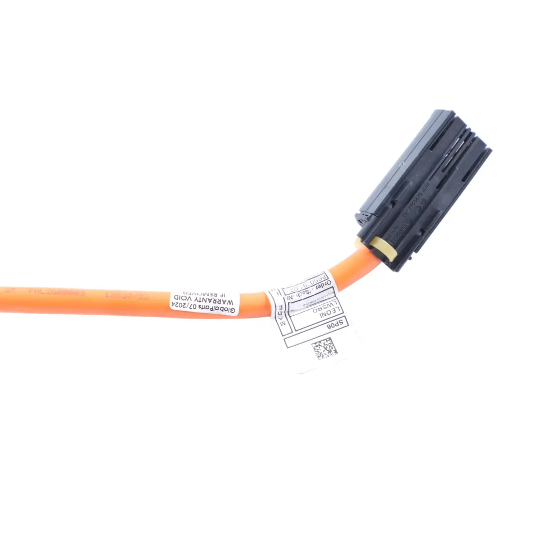 Accumulator Battery Positive Cable Wiring Plug to BMW G11 G12 G20 G30 HV with Part number 6850791 BMW G11 G12 G20 G30 HV Accumulator Battery Positive Cable Wiring Plug - SKU 8650791 - Part number 6850791