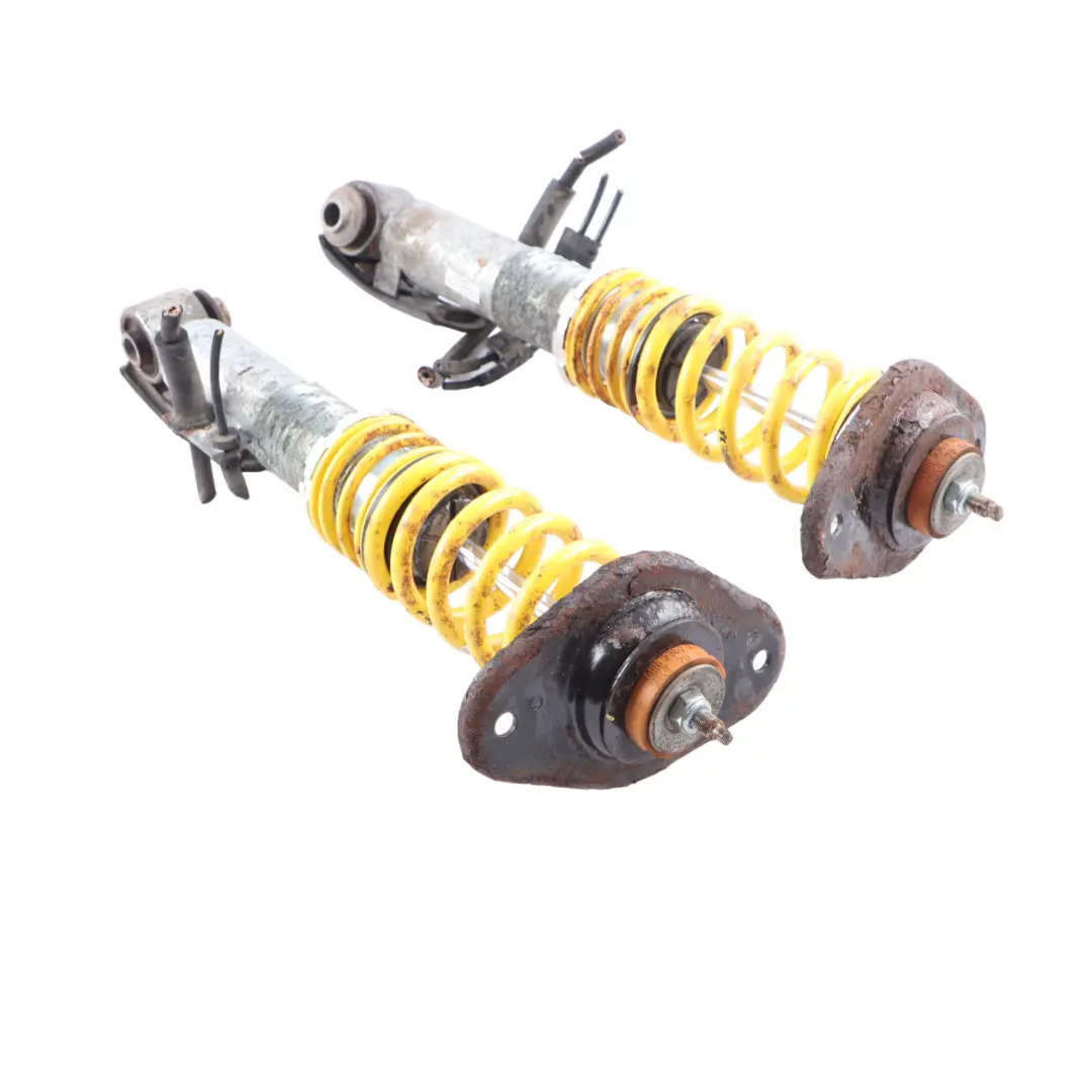 Left Right N/O/S Spring Shock Absorber Set to Mini R56 Cooper S N14 Rear with Part number 6853965 Mini R56 Cooper S N14 Rear Left Right N/O/S Spring Shock Absorber Set - SKU 6853965-8 - Part number 6853965