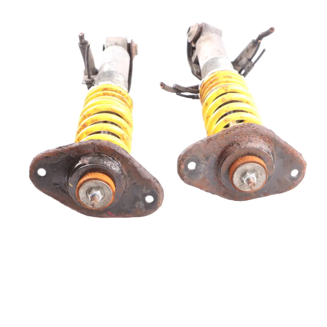 Left Right N/O/S Spring Shock Absorber Set to Mini R56 Cooper S N14 Rear with Part number 6853965 Mini R56 Cooper S N14 Rear Left Right N/O/S Spring Shock Absorber Set - SKU 6853965-8 - Part number 6853965