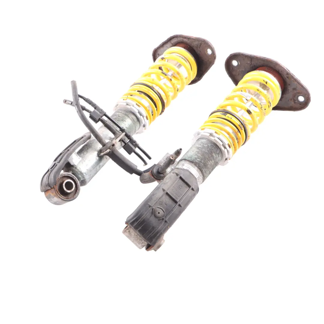 Left Right N/O/S Spring Shock Absorber Set to Mini R56 Cooper S N14 Rear with Part number 6853965 Mini R56 Cooper S N14 Rear Left Right N/O/S Spring Shock Absorber Set - SKU 6853965-8 - Part number 6853965