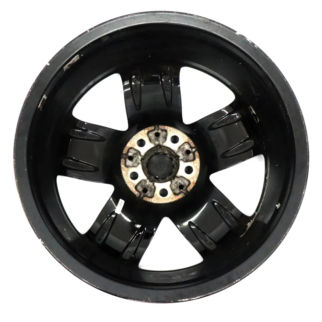 Llanta de aleación negra 18" 7J ET:54 JCW Cup Spoke para Mini F55 F56 F57 con número de pieza 6855115 Mini F55 F56 F57 Llanta de aleación negra 18" 7J ET:54 JCW Cup Spoke - SKU 6855115-1 - Número de pieza 6855115