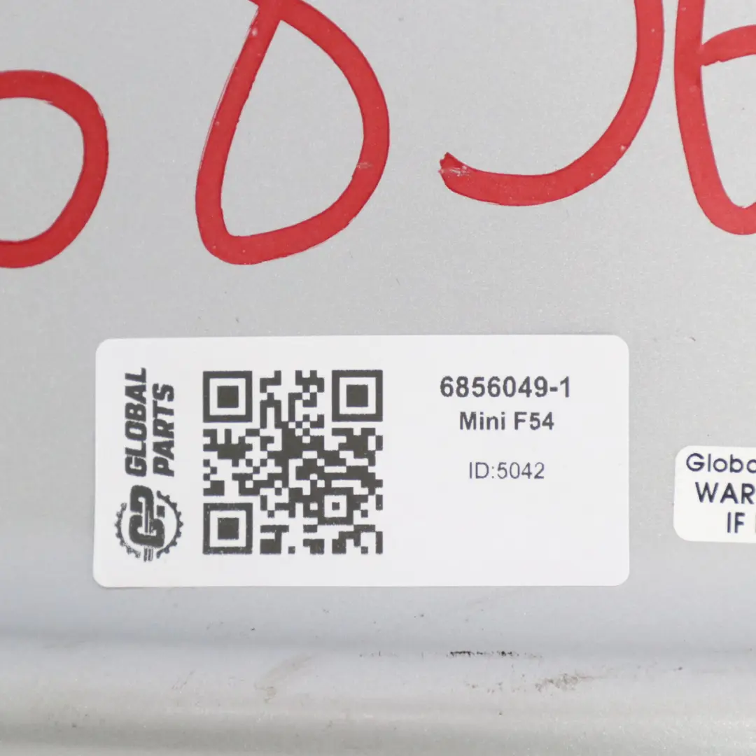 Argento Cerchio in lega 18" 8J ET:57 JCW Grip Spoke per Mini F54 con numero di parte 6856049 Mini F54 Argento Cerchio in lega 18" 8J ET:57 JCW Grip Spoke - SKU 6856049-1 - Numero di parte 6856049