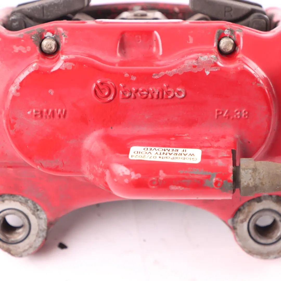 Front Wheel Brembo Brakes Caliper Set to Mini R55 R56 R57 JCW John Cooper Works with Part number 6856652 Mini R55 R56 R57 JCW John Cooper Works Front Wheel Brembo Brakes Caliper Set - SKU 6856651/652-1 - Part number 6856652