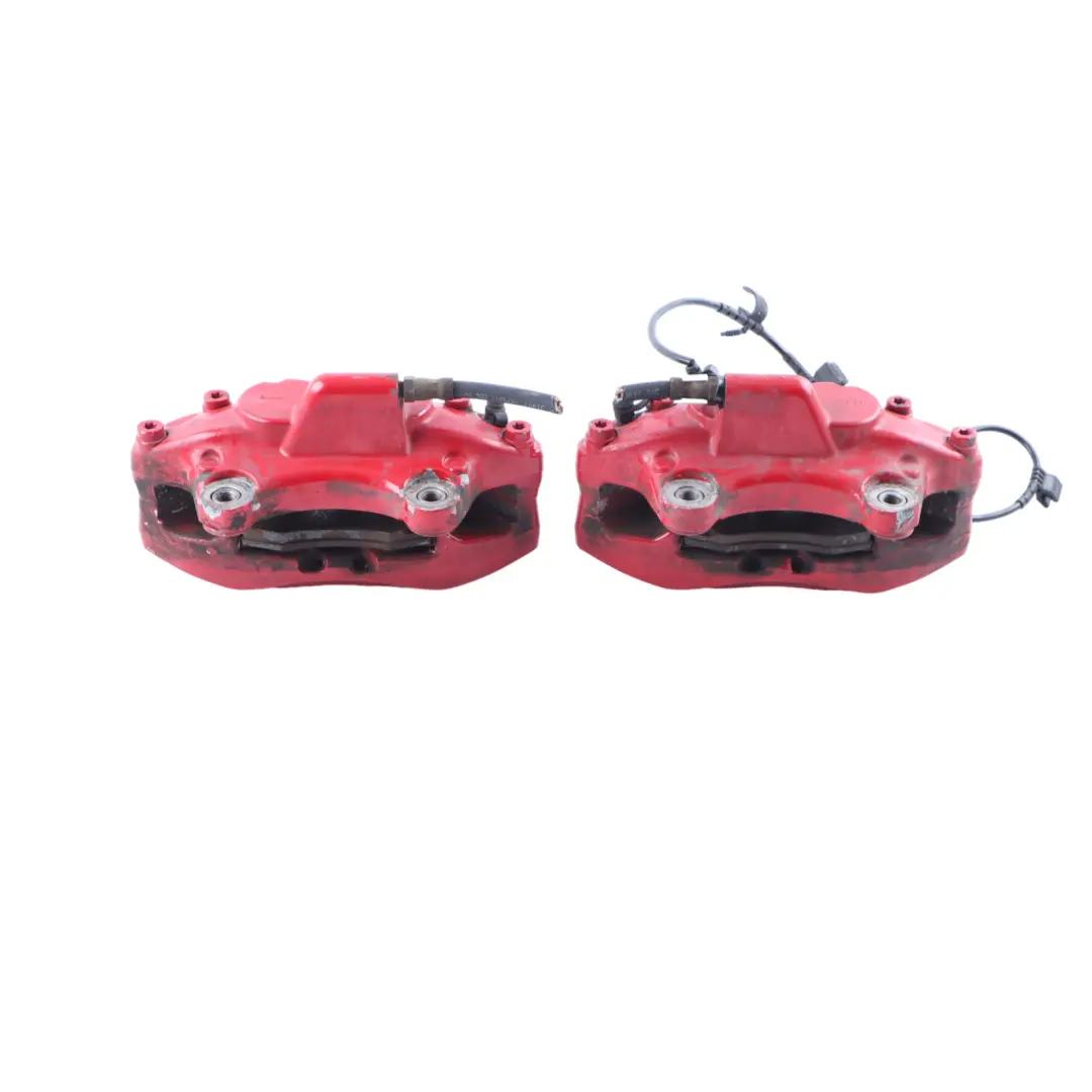 Front Wheel Brembo Brakes Caliper Set to Mini R55 R56 R57 JCW John Cooper Works with Part number 6856652 Mini R55 R56 R57 JCW John Cooper Works Front Wheel Brembo Brakes Caliper Set - SKU 6856651/652-1 - Part number 6856652