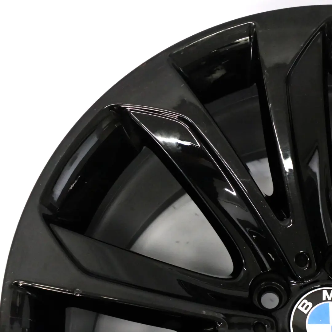 BMW F15 F16 Black Wheel Alloy Rim 20" 11J ET:37 Star Spoke 491 - SKU 6858528-1 - Part number 6858528