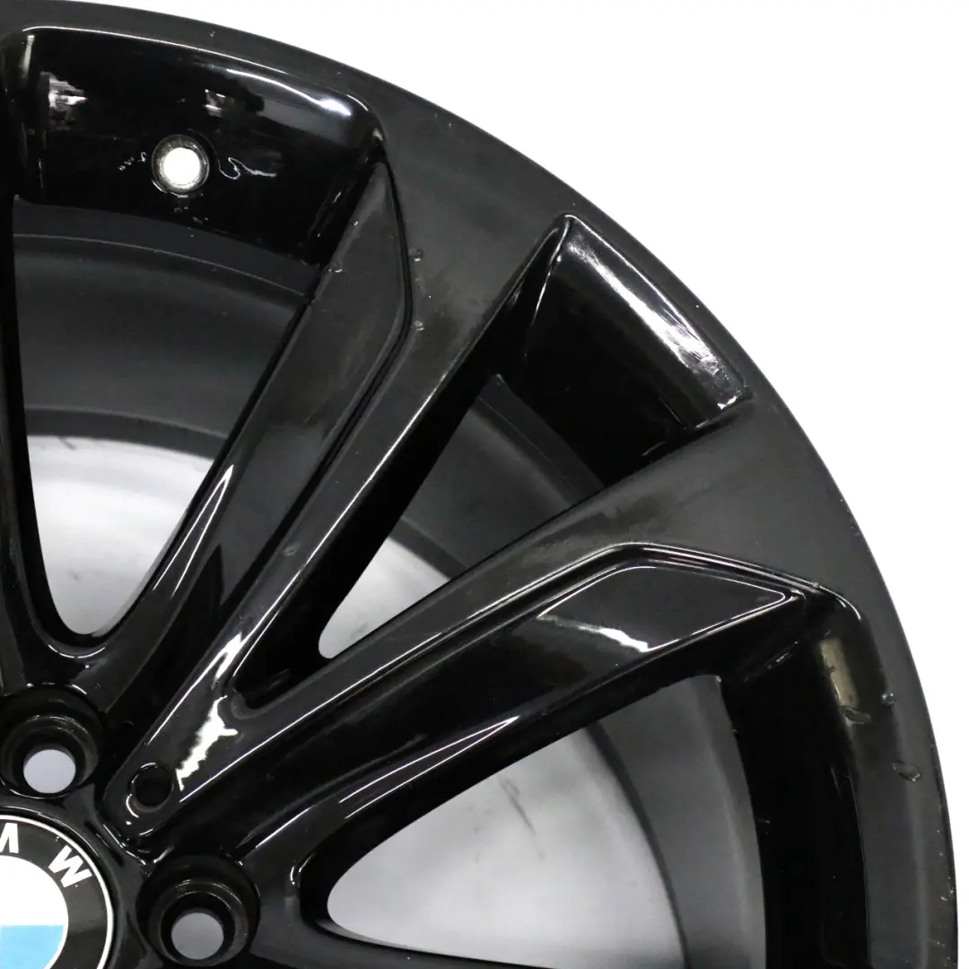 Jante noire en alliage 20" 11J ET:37 Star Spoke 491 pour BMW F15 F16 à propos du numéro de pièce 6858528 BMW F15 F16 Jante noire en alliage 20" 11J ET:37 Star Spoke 491 - SKU 6858528-1 - Numéro de pièce 6858528
