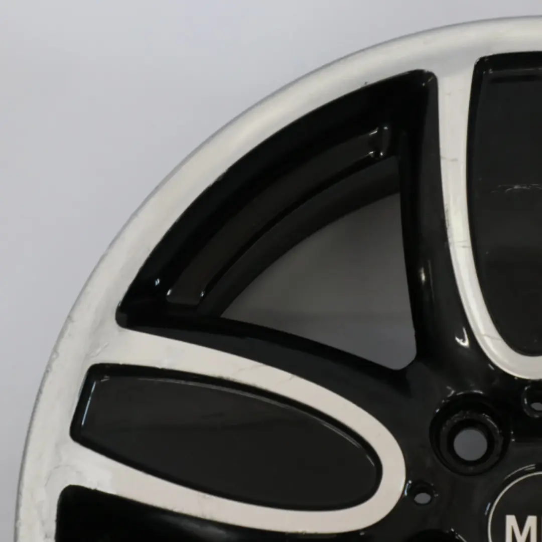 Alloy Rim 18" 8J ET:57 Cup Spoke 2-Tone to Mini F55 F56 F57 Black Wheel with Part number 6858900 Mini F55 F56 F57 Black Wheel Alloy Rim 18" 8J ET:57 Cup Spoke 2-Tone - SKU 6858900-3 - Part number 6858900