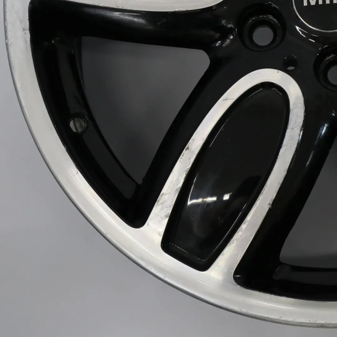 Alloy Rim 18" 8J ET:57 Cup Spoke 2-Tone to Mini F55 F56 F57 Black Wheel with Part number 6858900 Mini F55 F56 F57 Black Wheel Alloy Rim 18" 8J ET:57 Cup Spoke 2-Tone - SKU 6858900-3 - Part number 6858900