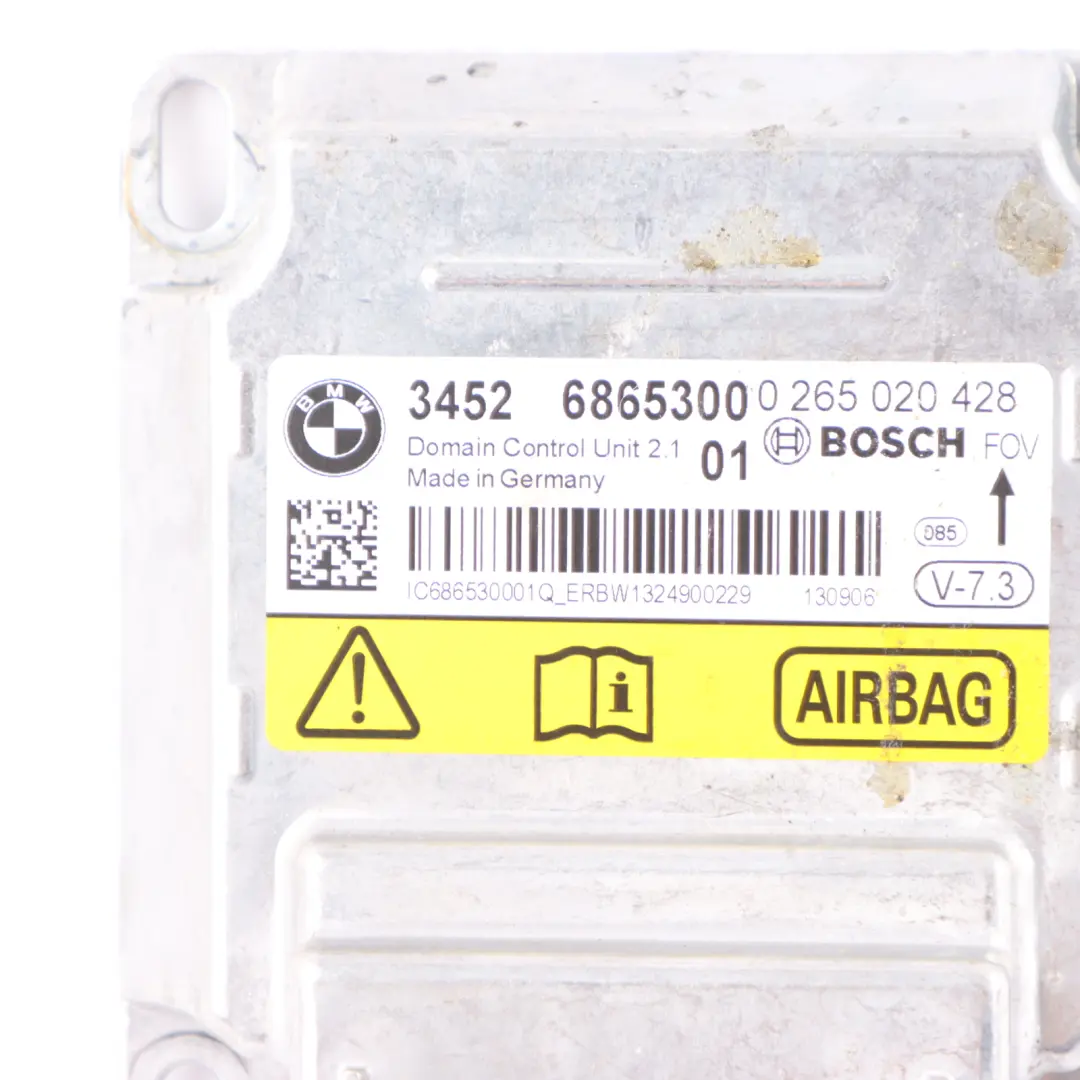 Air Module BMW F20 F22 F30 F32 F36 Safety Control Module ICM Plus Unit - SKU 6865300 - Part number 6865300