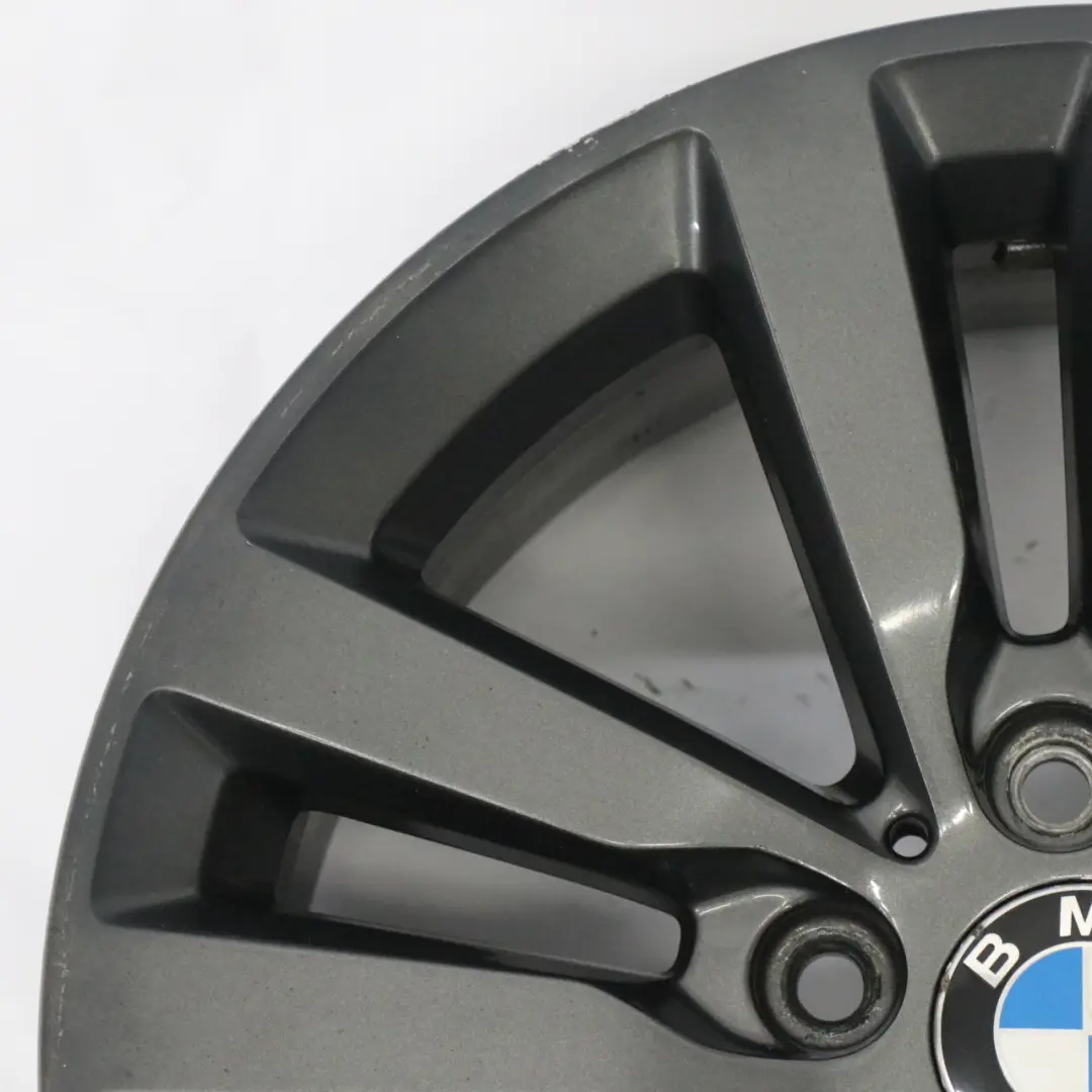 BMW F20 F21 F22 F23 Ferricgrey Wheel Alloy Rim 17" Double Spoke 655 ET:43 7,5J - SKU 6866303-3 - Part number 6866303