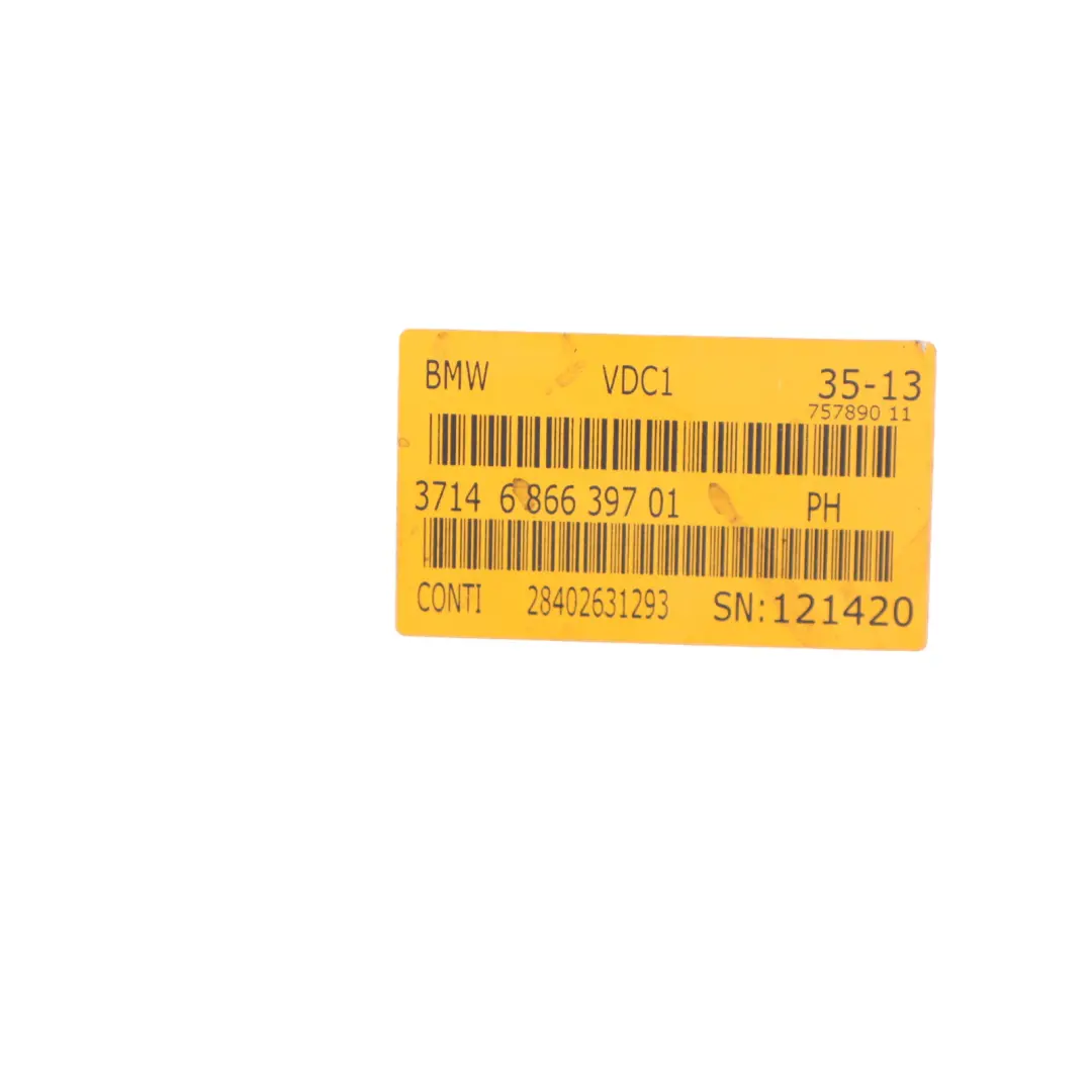 BMW F20 VDC Dynamic Adaptive Suspension System Control Unit Module ECU - SKU 6866397 - Part number 6866397