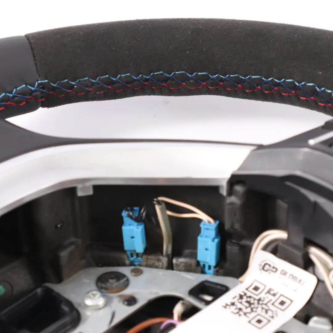 Deportivo BMW F10 F11 F12 NUEVO Cuero Negro Alcantara Palanca Cambio para Volante con número de pieza 6867280 Volante Deportivo BMW F10 F11 F12 NUEVO Cuero Negro Alcantara Palanca Cambio - SKU 6867280-2 - Número de pieza 6867280