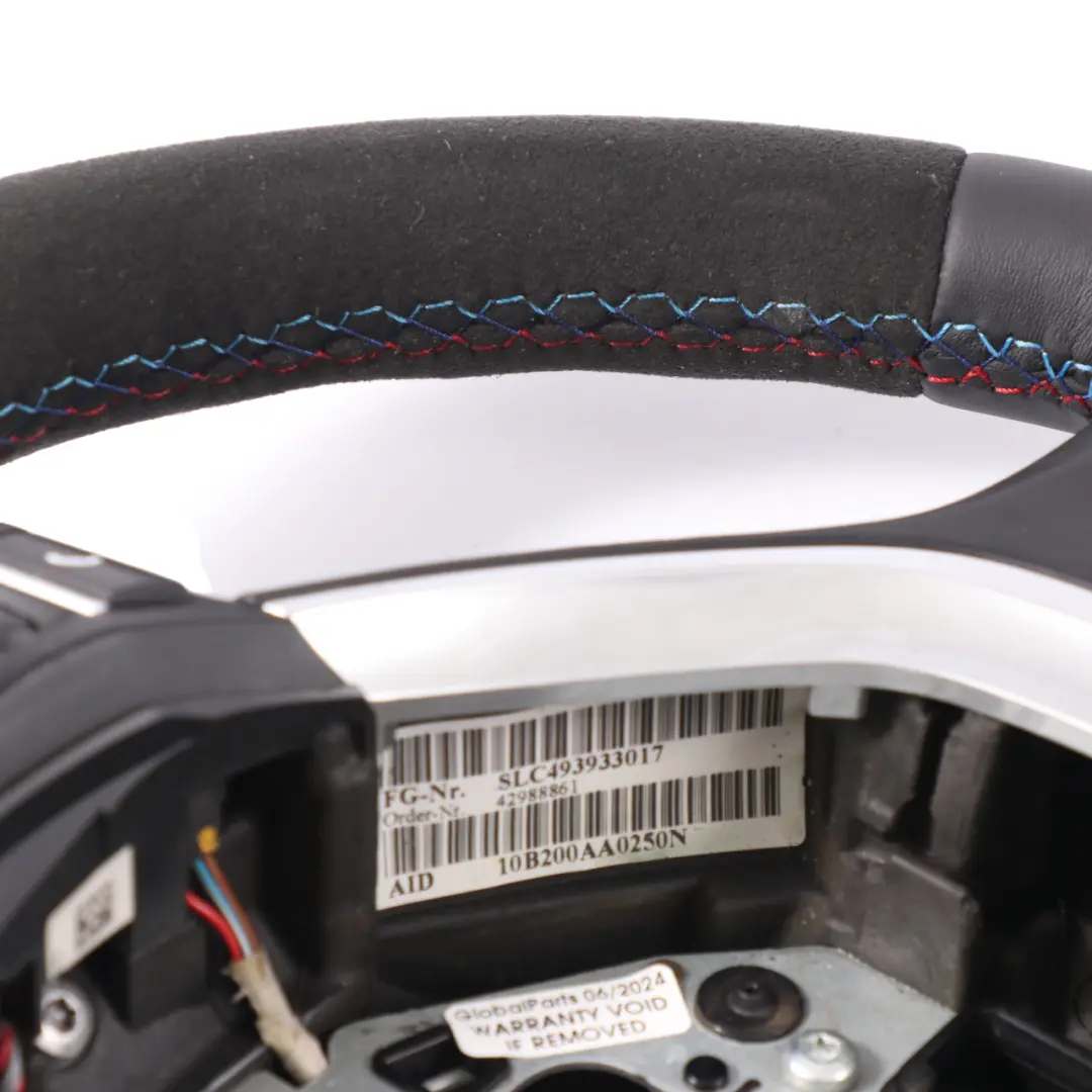 Deportivo BMW F10 F11 F12 NUEVO Cuero Negro Alcantara Palanca Cambio para Volante con número de pieza 6867280 Volante Deportivo BMW F10 F11 F12 NUEVO Cuero Negro Alcantara Palanca Cambio - SKU 6867280-2 - Número de pieza 6867280