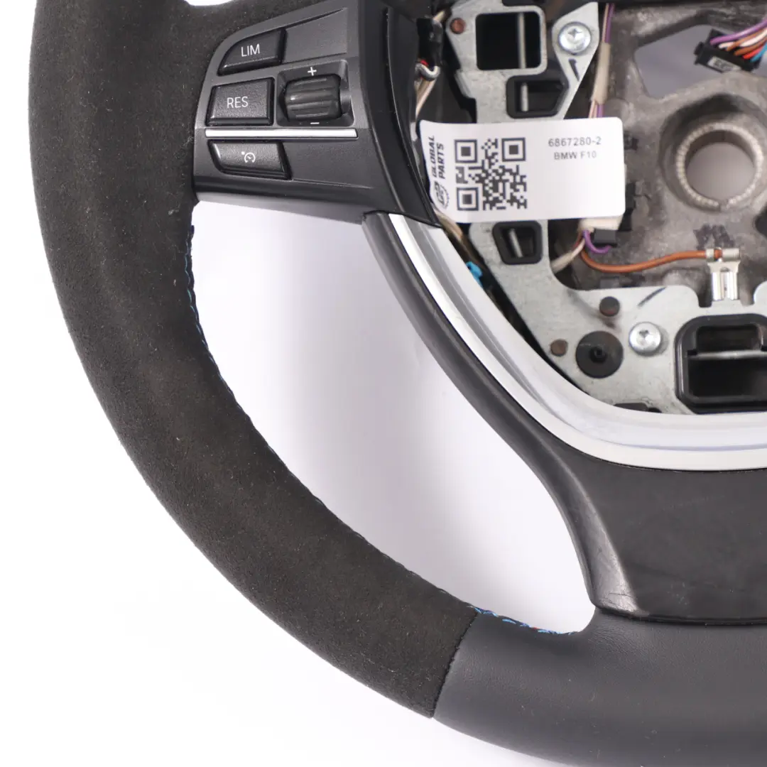 Steering Wheel BMW F10 F11 F12 NEW Black Leather Alcantara Paddle Shift Sport - SKU 6867280-2 - Part number 6867280