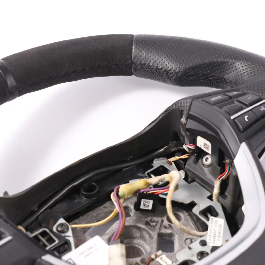 Sport Lenkrad BMW F10 F11 F12 F01 F07 NEU Schwarz Leder Alcantara Schalt Wippen - SKU 6867280-3 - Teilenummer 6867280