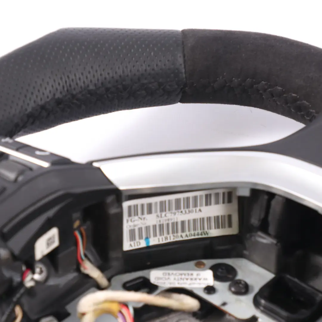 Sport Lenkrad BMW F10 F11 F12 F01 F07 NEU Schwarz Leder Alcantara Schalt Wippen - SKU 6867280-3 - Teilenummer 6867280