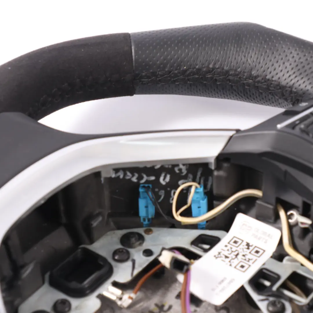 Sportivo BMW F10 F11 F12 F01 NUOVO NERO Alcantara Pelle Cambio Volante per Volante con numero di parte 6867280 Volante Sportivo BMW F10 F11 F12 F01 NUOVO NERO Alcantara Pelle Cambio Volante - SKU 6867280-3 - Numero di parte 6867280