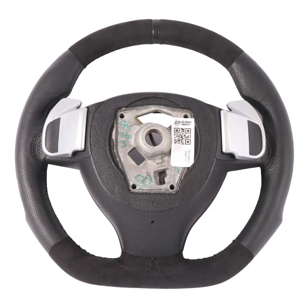 Sport Lenkrad BMW F10 F11 F12 F01 F07 NEU Schwarz Leder Alcantara Schalt Wippen - SKU 6867280-3 - Teilenummer 6867280