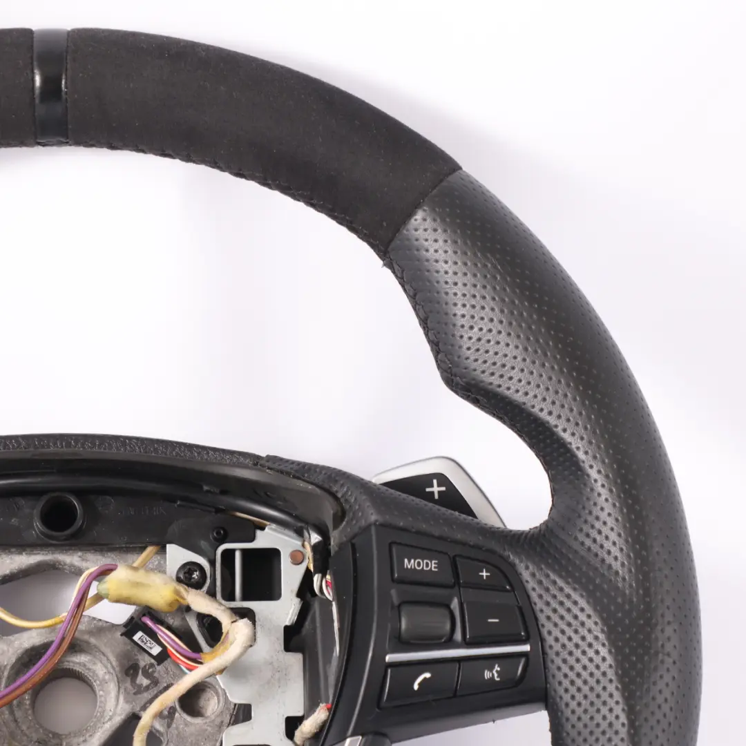BMW F10 F11 F12 F01 Kierownica Sport NOWA Czarna Skóra Alkantara - SKU 6867280-3 - Numer Części 6867280