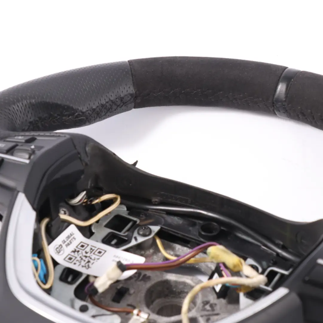Sport Steering Wheel BMW F10 F11 F12 NEW Black Leather Alcantara Paddle Shift - SKU 6867280-3 - Part number 6867280
