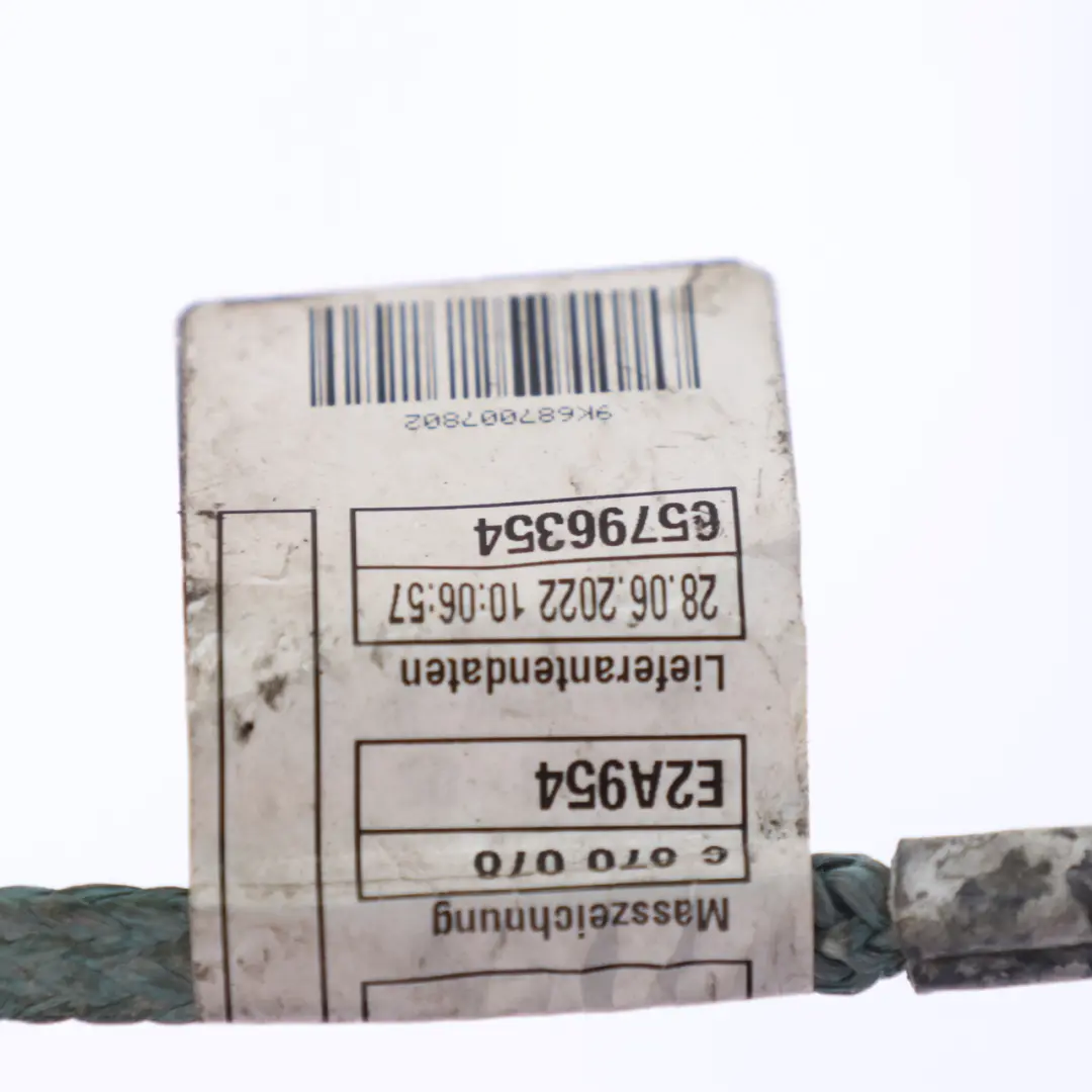 Cable de tierra BMW G20 G21 G30 G31 G11 Correa de la línea Cable para con número de pieza 6870078 Cable de tierra BMW G20 G21 G30 G31 G11 Correa de la línea Cable - SKU 6870078 - Número de pieza 6870078