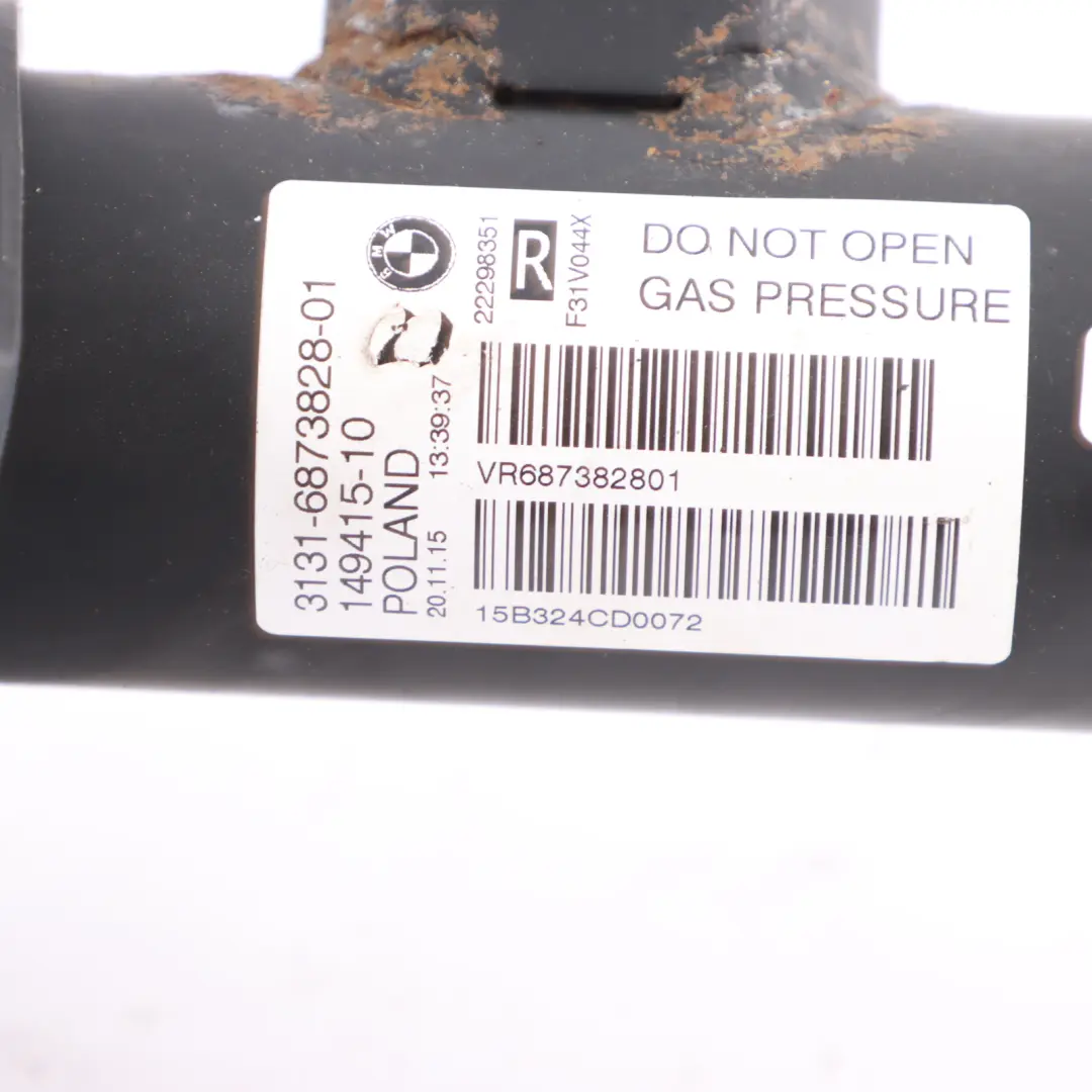 BMW F31 LCI 320iX N20 xDrive Pata Suspensión Disco Freno Delantero Derecho - SKU 6873828 - Número de pieza 6873828