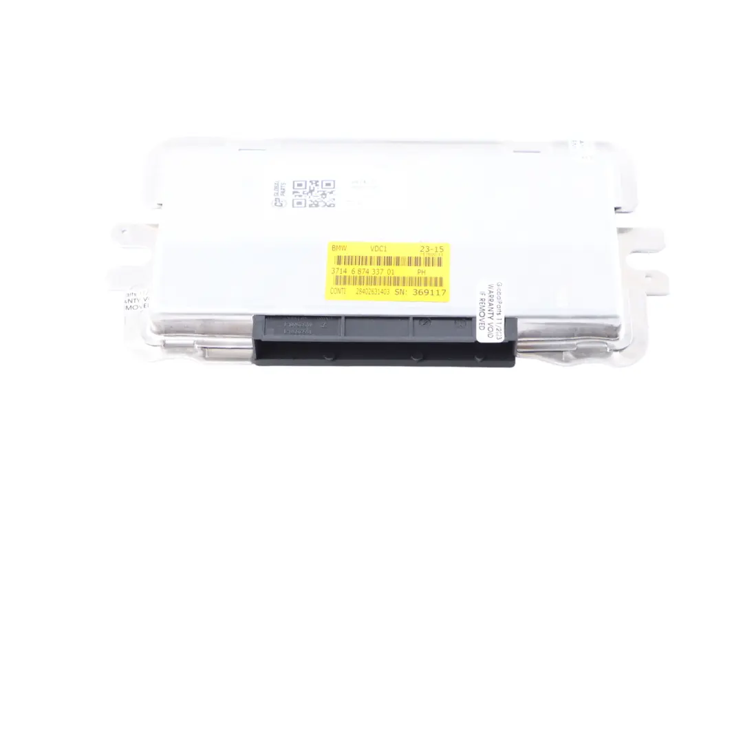 BMW F10 F20 F30 VDC Rear M Sport Suspension Control Unit Module - SKU 6874337 - Part number 6874337
