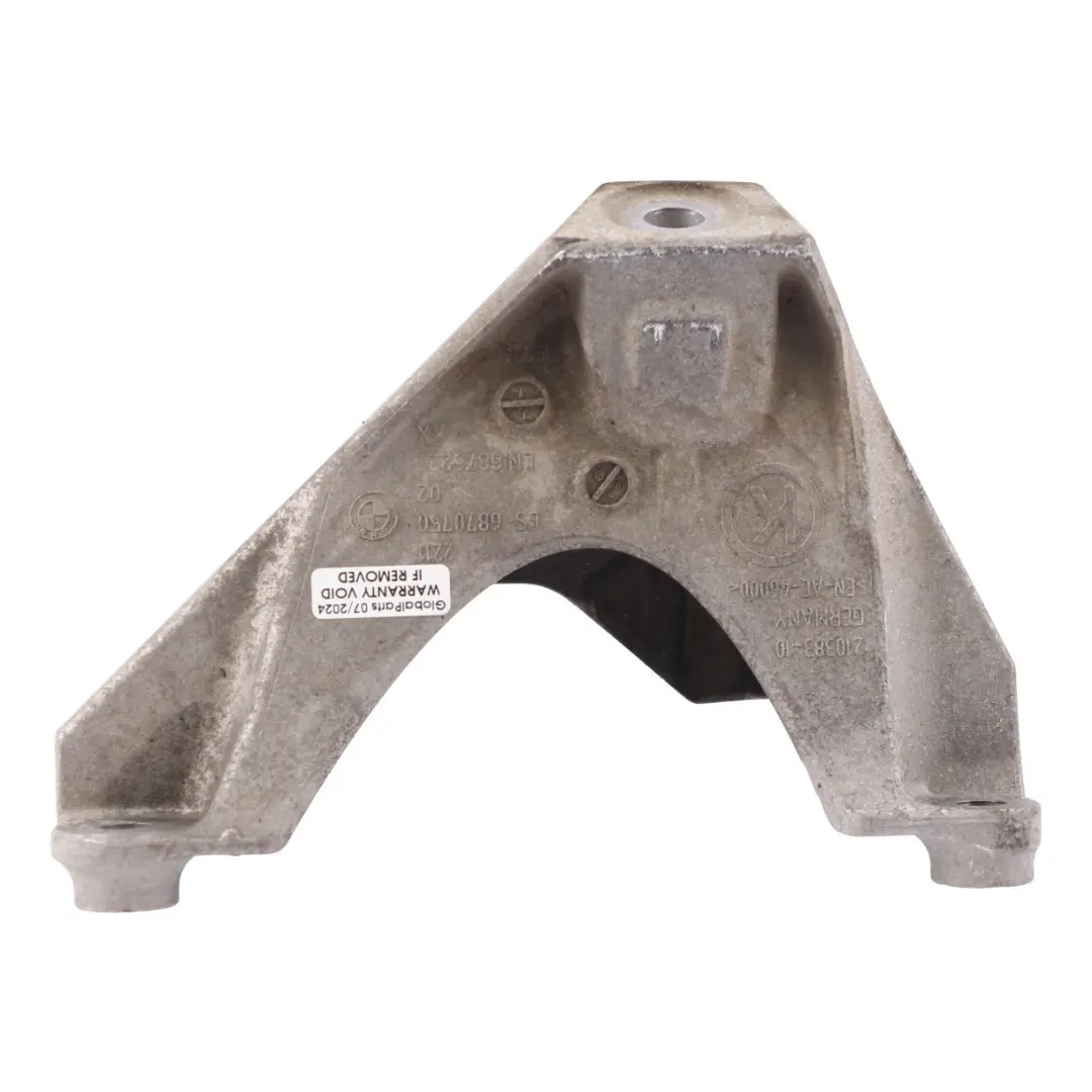 Support BMW G11 G12 G20 G21 G30 G31 Bracket Holder Right O/S to Engine with Part number 6876220 Engine Support BMW G11 G12 G20 G21 G30 G31 Bracket Holder Right O/S - SKU 6876220 - Part number 6876220