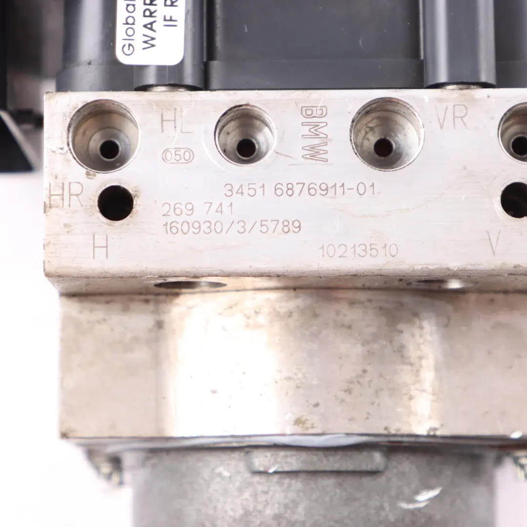 BMW F10 F11 Unidad Hidráulica DSC ABS Bomba De Freno DXC9 L6 6876908 6879909 - SKU 6876912-3 - Número de pieza 6876912