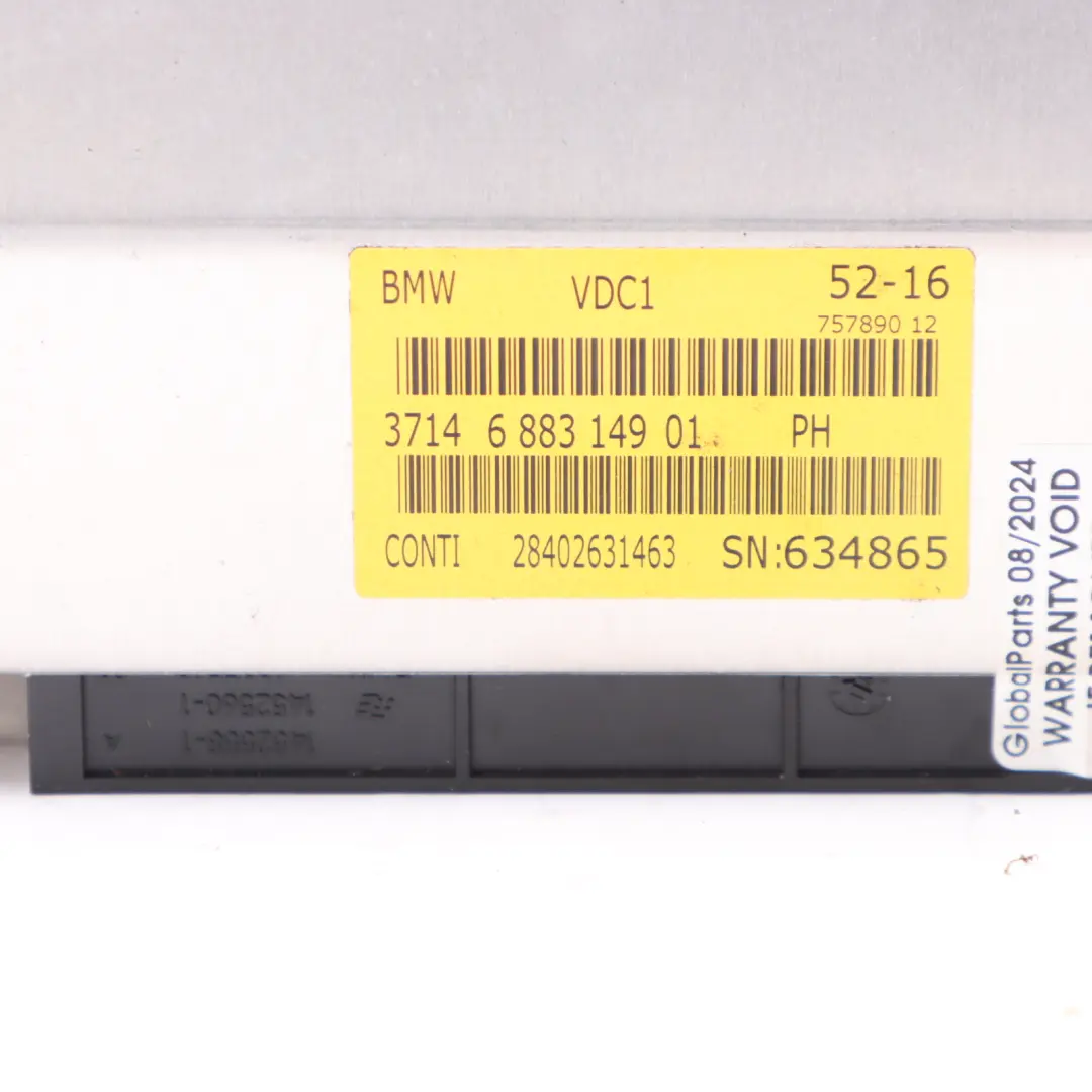 BMW F12 F13 X5 F15 Fahrwerksregelmodul VDC Steuergerät - SKU 6883149 - Teilenummer 6883149