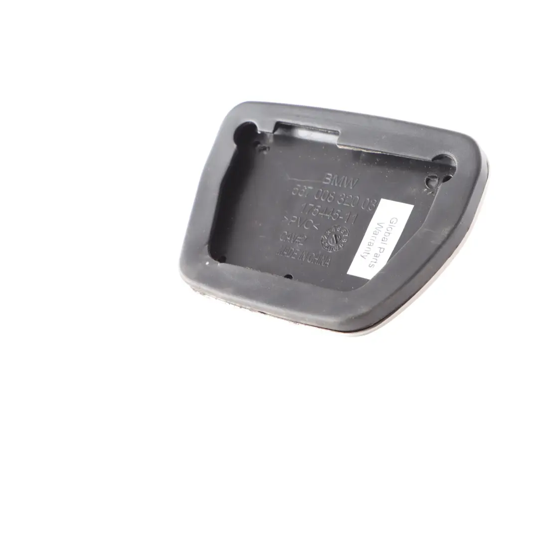 BMW X4M F98 Automatic Brake Pedal Rubber Pad Stainless Steel Inlay - SKU 6885852 - Part number 6885852