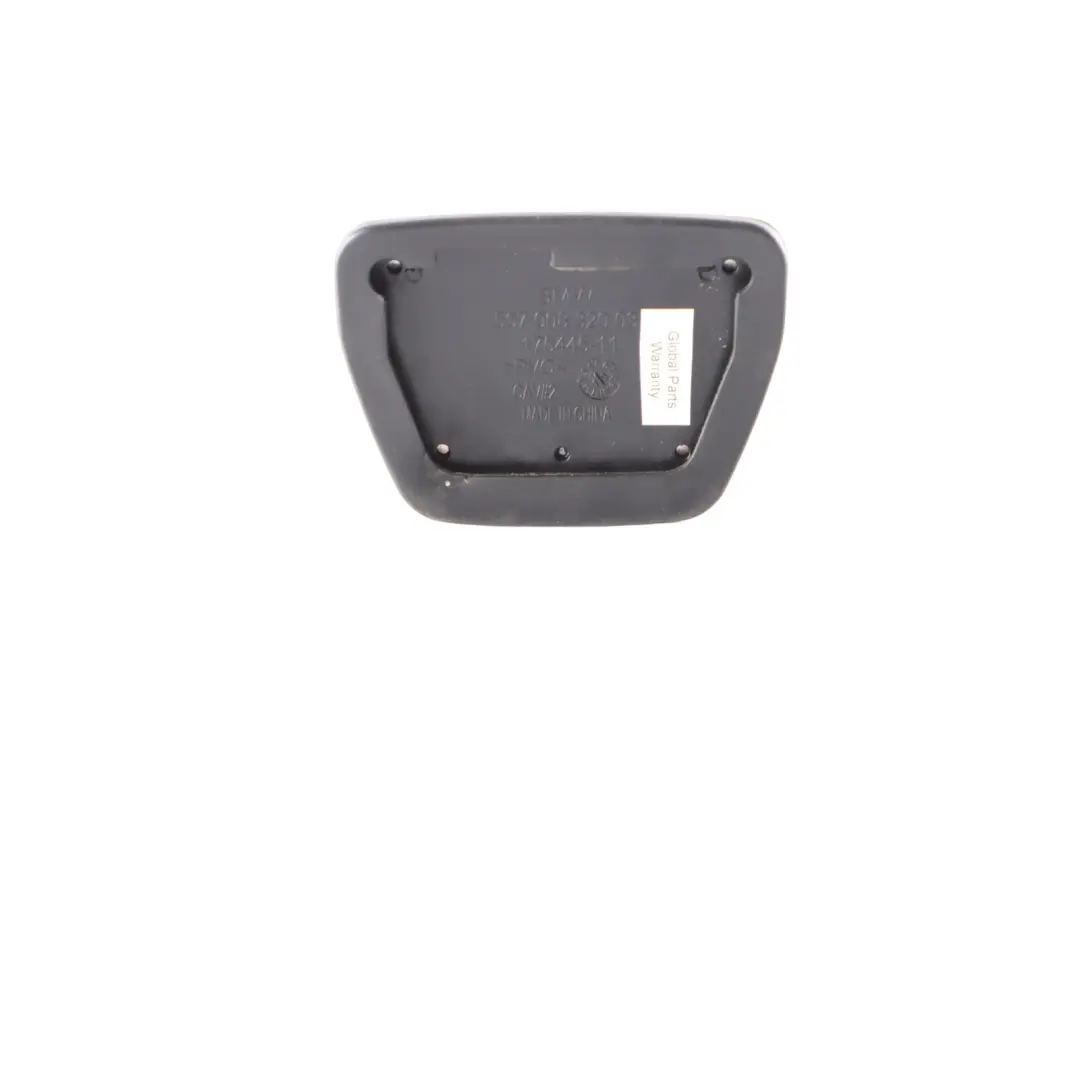 BMW X4M F98 Automatic Brake Pedal Rubber Pad Stainless Steel Inlay - SKU 6885852 - Part number 6885852