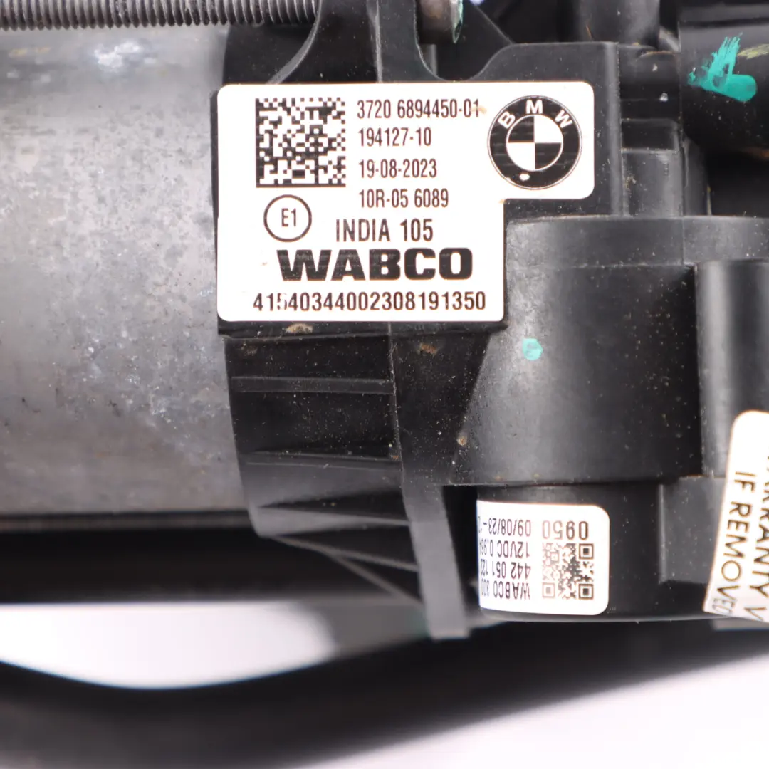 BMW i4 G26 Pneumatic Air Suspension Pump Compressor Set Kit - SKU 6894450 - Part number 6894450