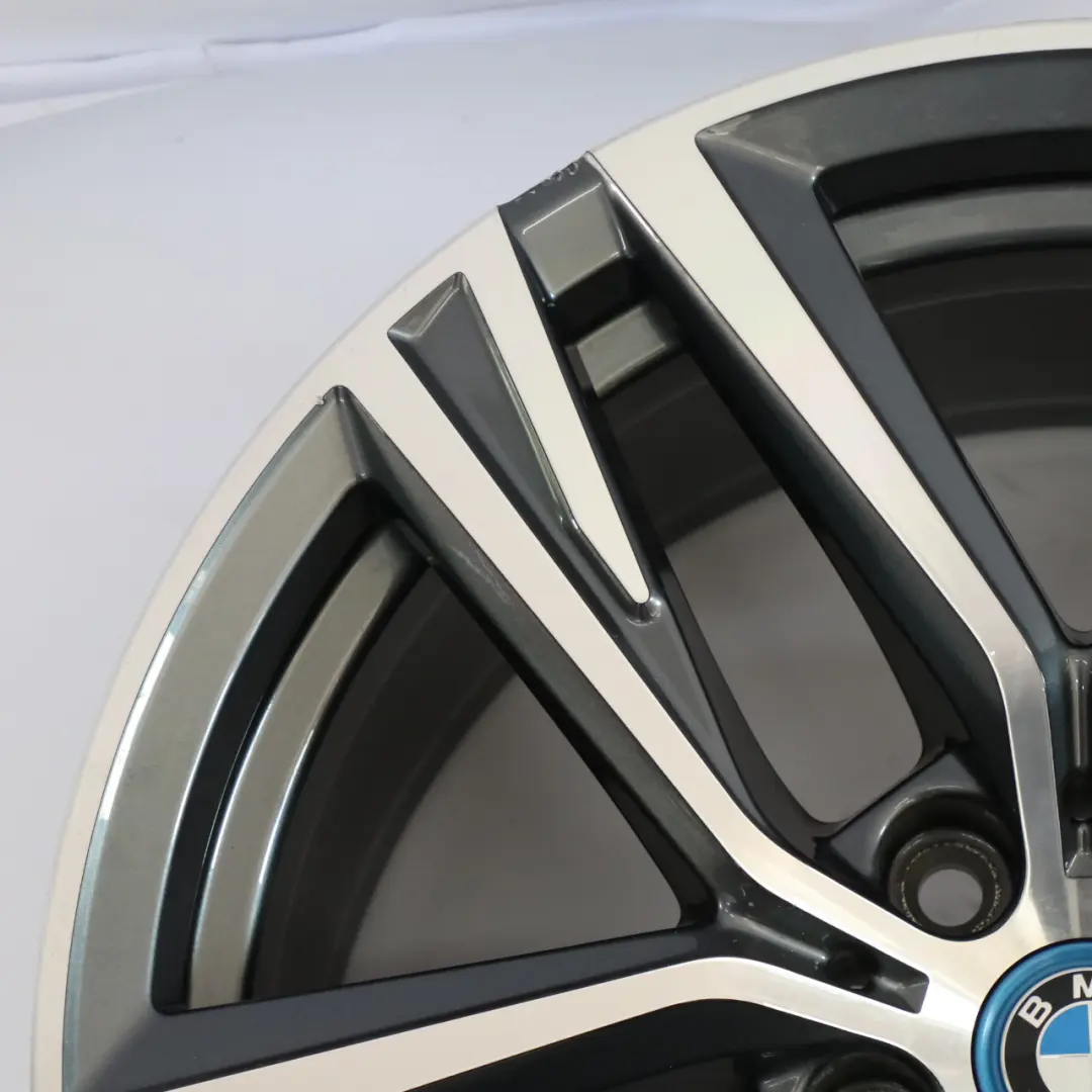 BMW i4 G26 Wheel Light Alloy Rim 18" 9J ET:42 Double Spoke 853 - SKU 6896770-1 - Part number 6896770
