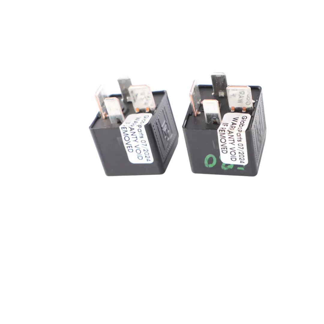  2X Relay BMW E60 E87 E90 F10 F30 4 Pin Tyco Set Black - SKU 6901469-1 - Part number 6901469