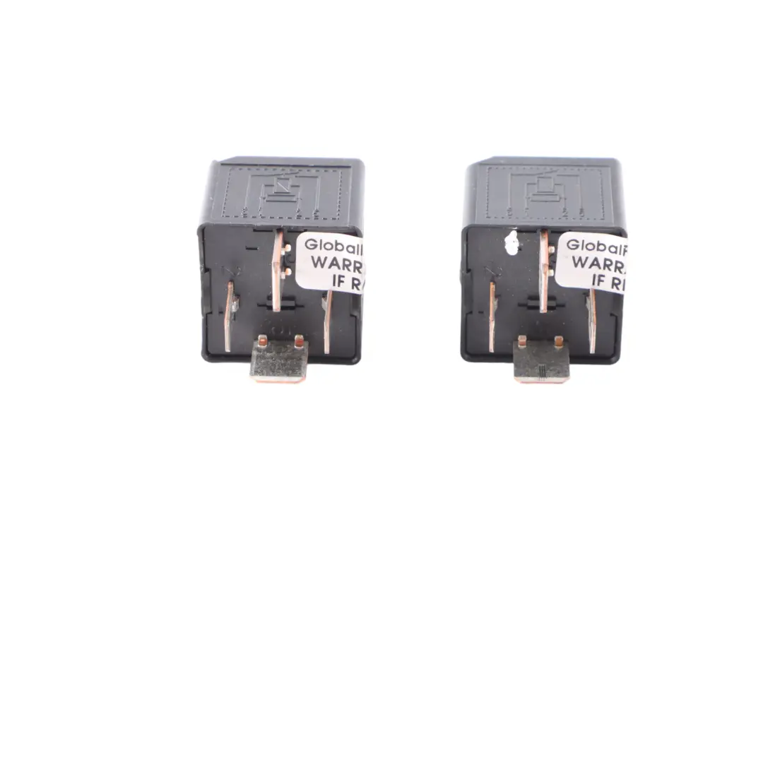  2X Relay BMW E60 E87 E90 F10 F30 4 Pin Tyco Set Black - SKU 6901469-1 - Part number 6901469