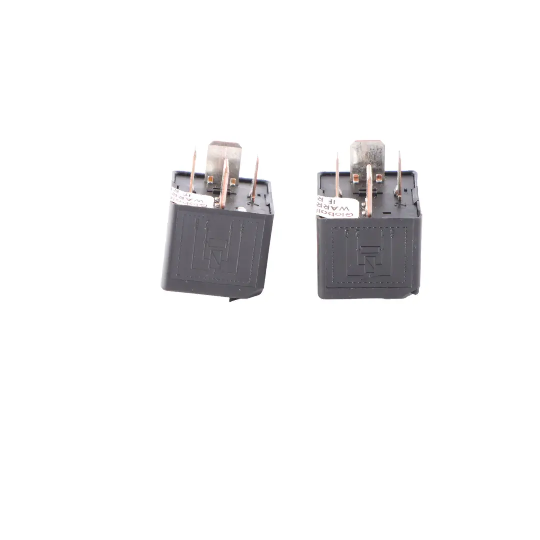  2X Relay BMW E60 E87 E90 F10 F30 4 Pin Tyco Set Black - SKU 6901469-1 - Part number 6901469
