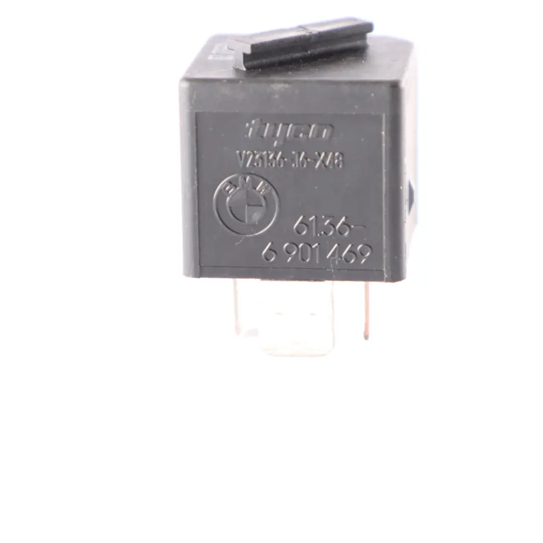  2X Relay BMW E60 E87 E90 F10 F30 4 Pin Tyco Set Black - SKU 6901469-1 - Part number 6901469